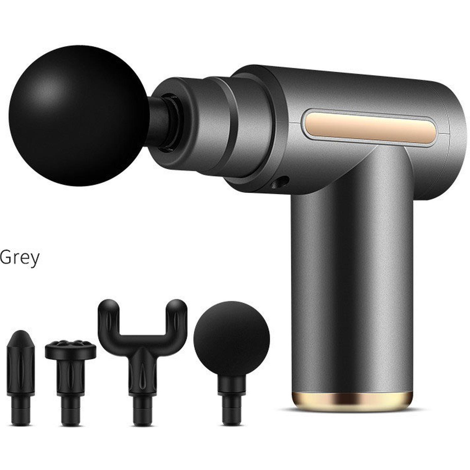Deep Tissue Mini Massage Gun With 6 Speed Digital Display & 4 Professional Interchangeable Heads - Image 15