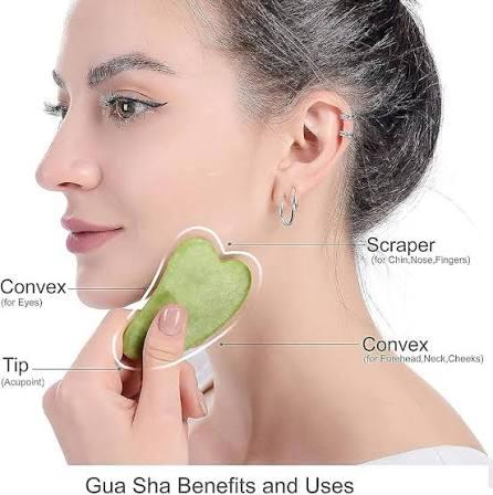 Natural Jade Facial Roller & Gua Sha Set - Image 11