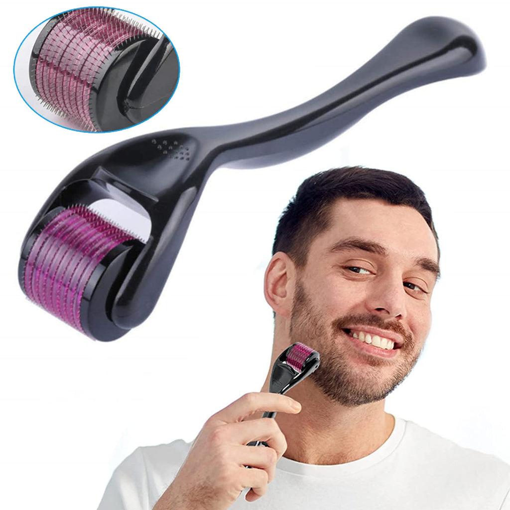 540 Titanium Microneedle Derma Roller With 2.5 mm Length Needles for Face, Beard & Hair - Image 2